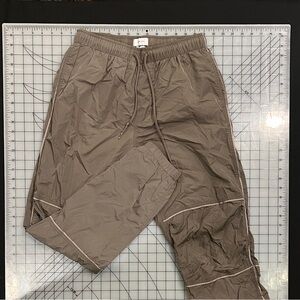 Nylon jogger track pant